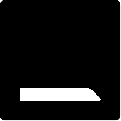 Etched logo