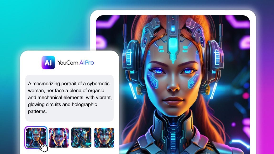 YouCam AI Pro art generation