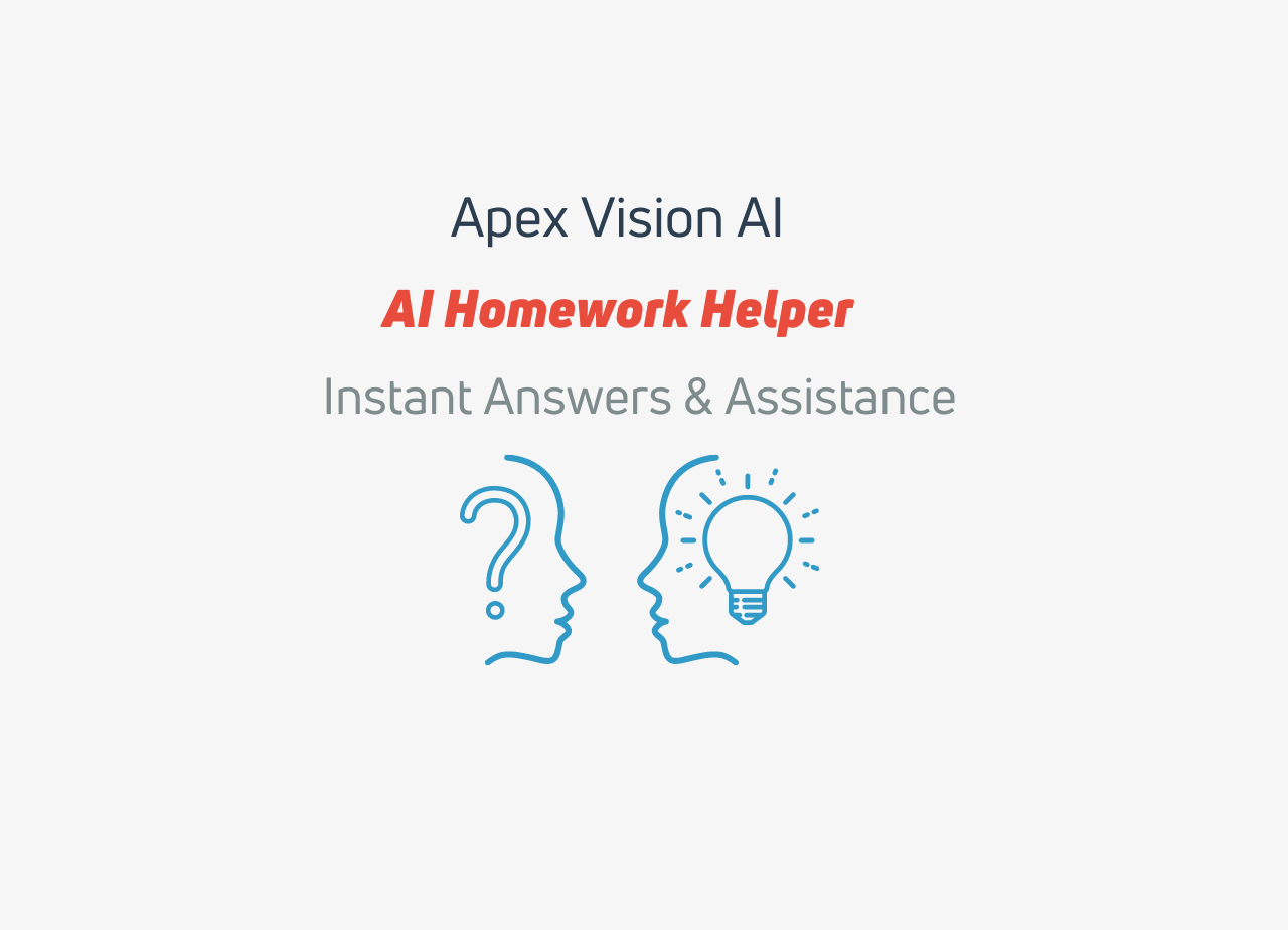 AI Homework Helper - Apex Vision AI education & learning tool screenshot