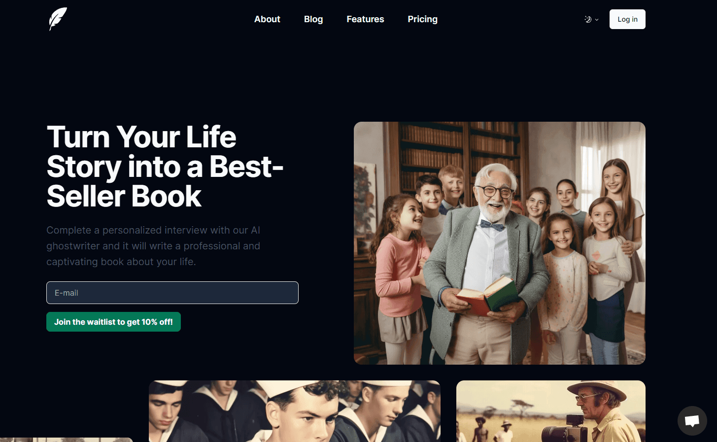 AI Life Story digital autobiography cover