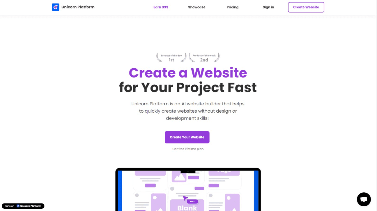 AI Website Builder for Startups