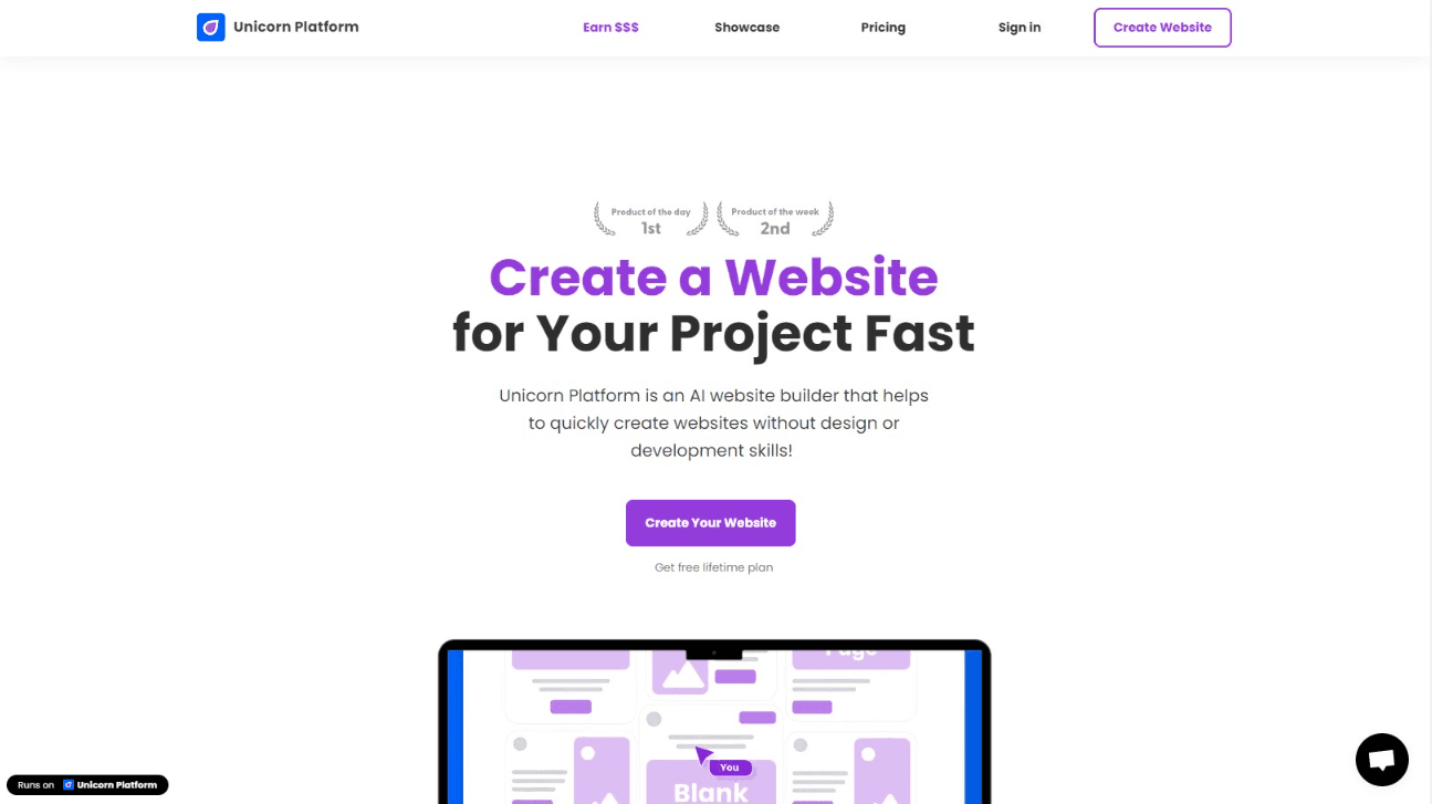 AI Website Builder for Startups