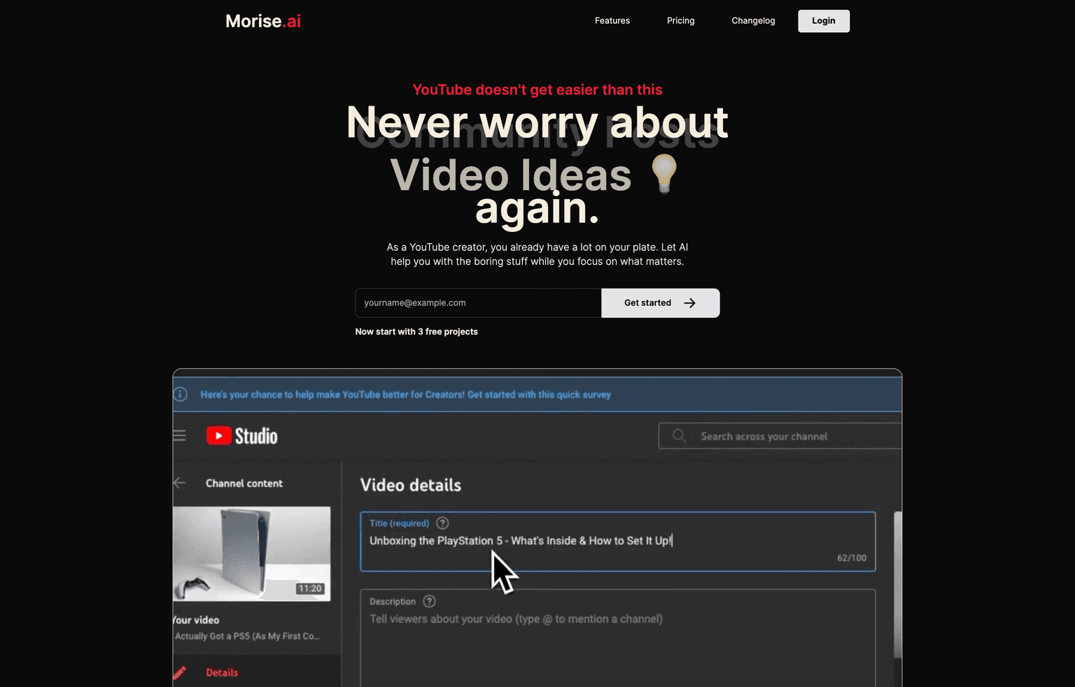 AI-driven YouTube content creation