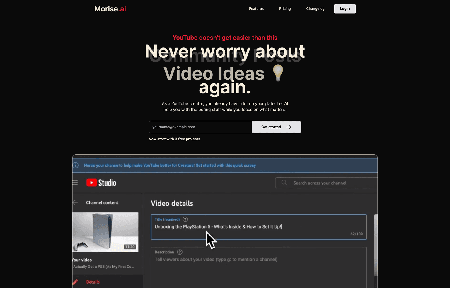 AI-driven YouTube content creation