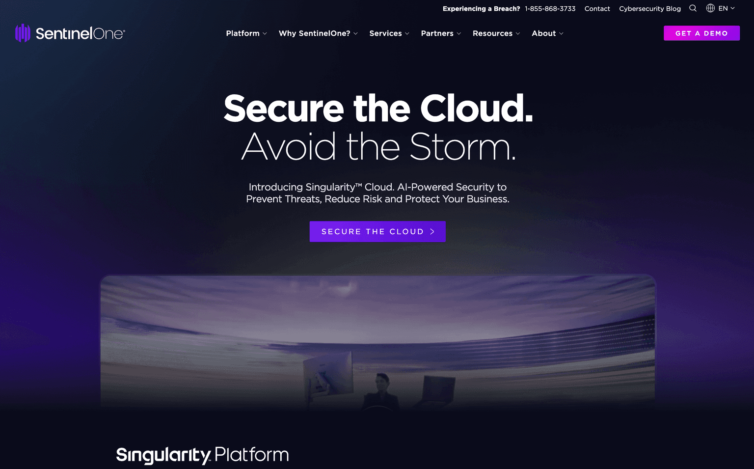 AI-driven cybersecurity platform
