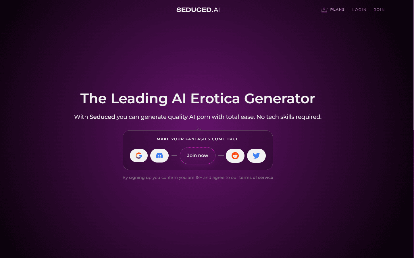 AI-generated erotica content display