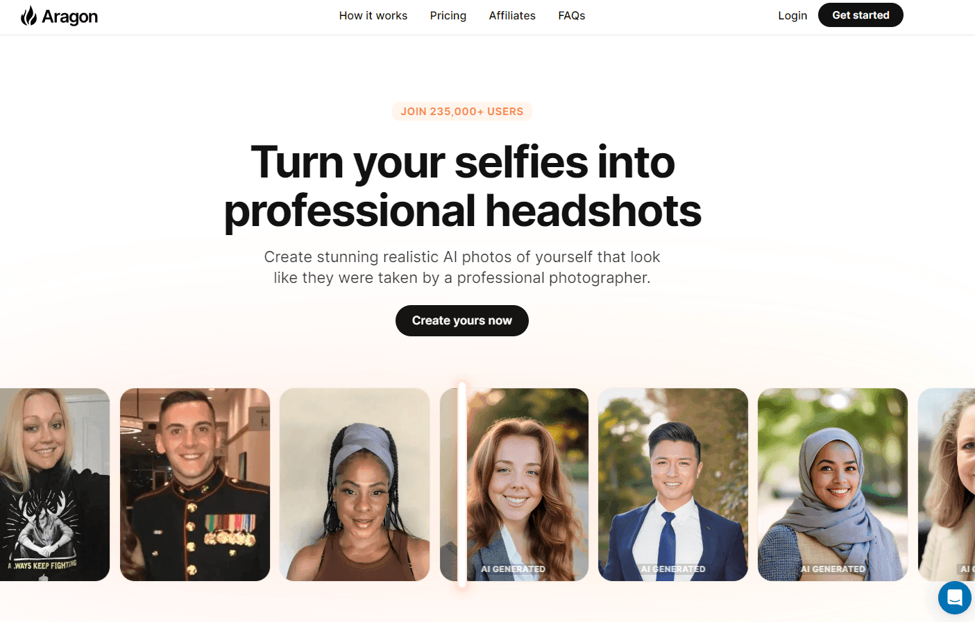 AI-generated professional headshot by Aragon.
