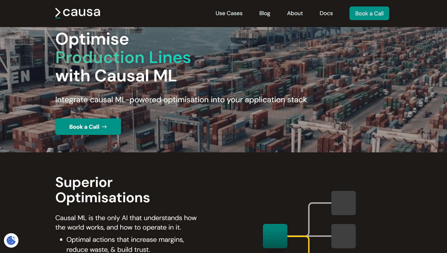 AI-powered causal ML optimization platform interface