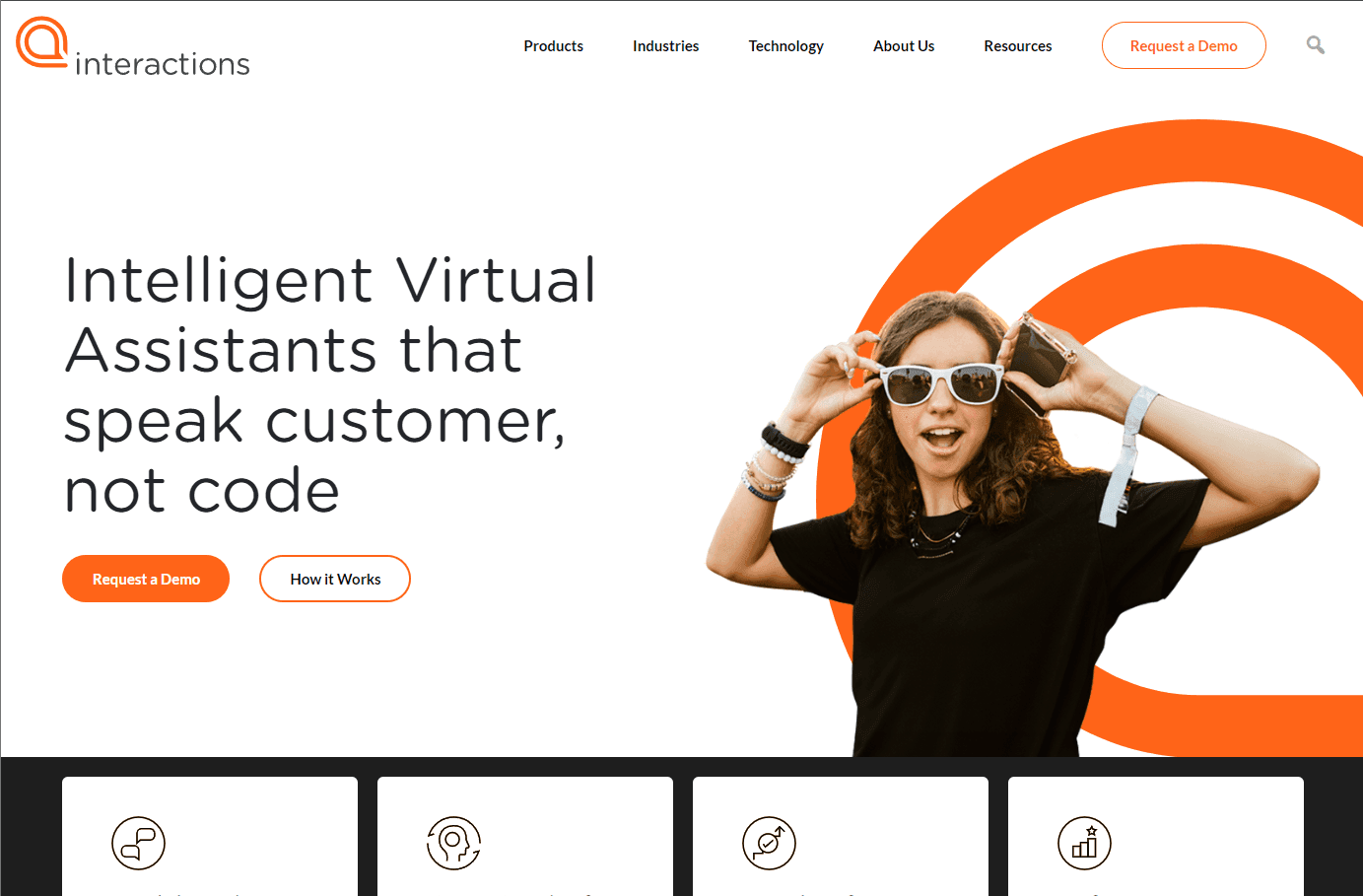 AI-powered customer service and conversational AI platform interface