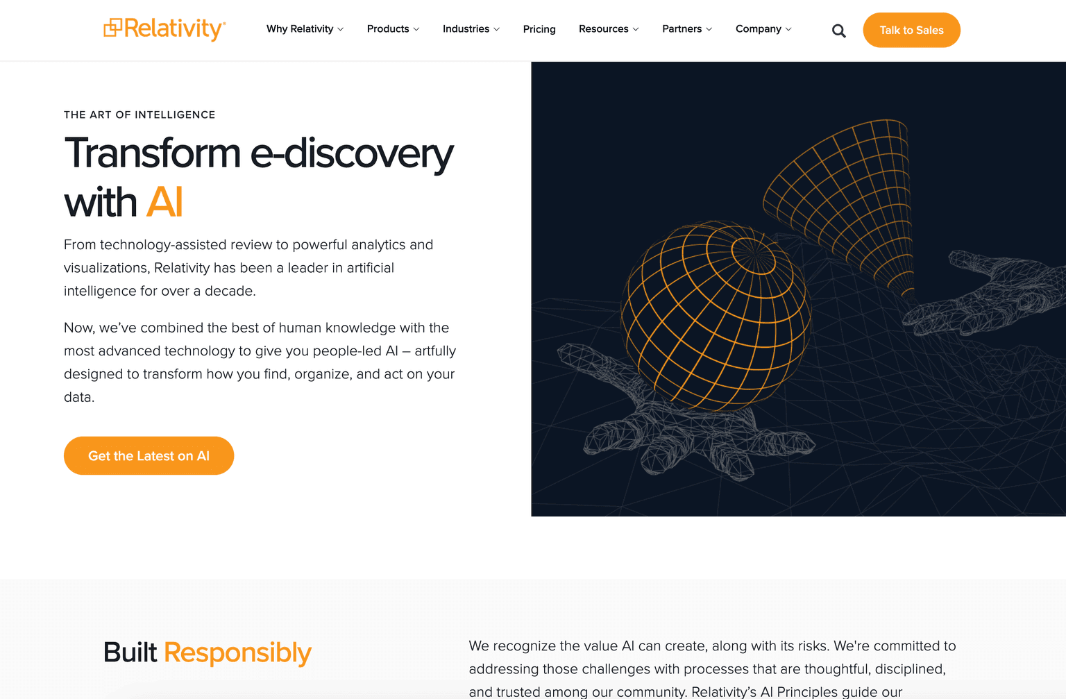 AI-powered e-discovery and legal review interface.