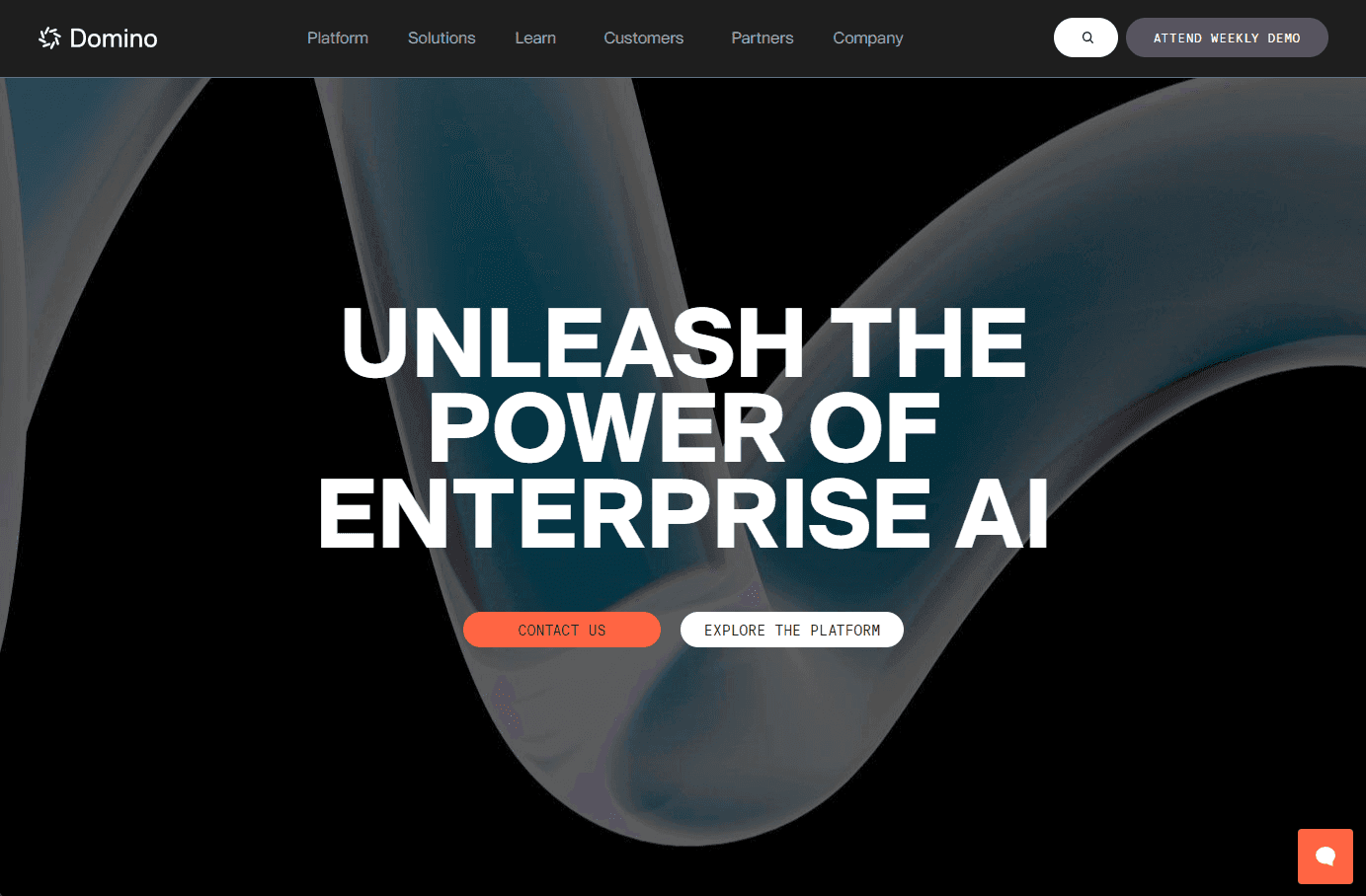 AI-powered enterprise MLOps and data science platform interface.