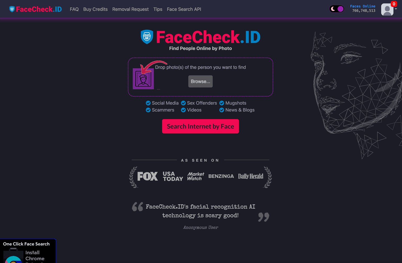 AI-powered facial recognition and identity verification