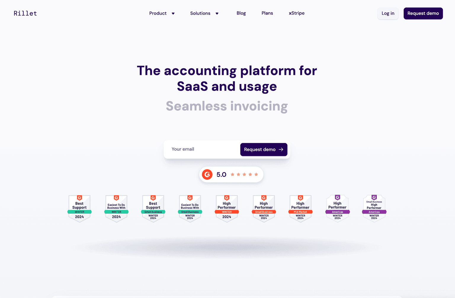AI-powered finance and accounting platform interface.