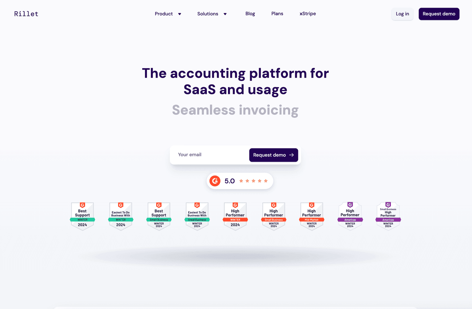 AI-powered finance and accounting platform interface.