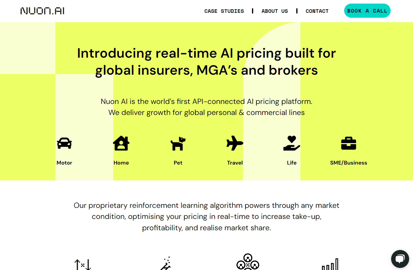 AI-powered insurance pricing optimization platform interface