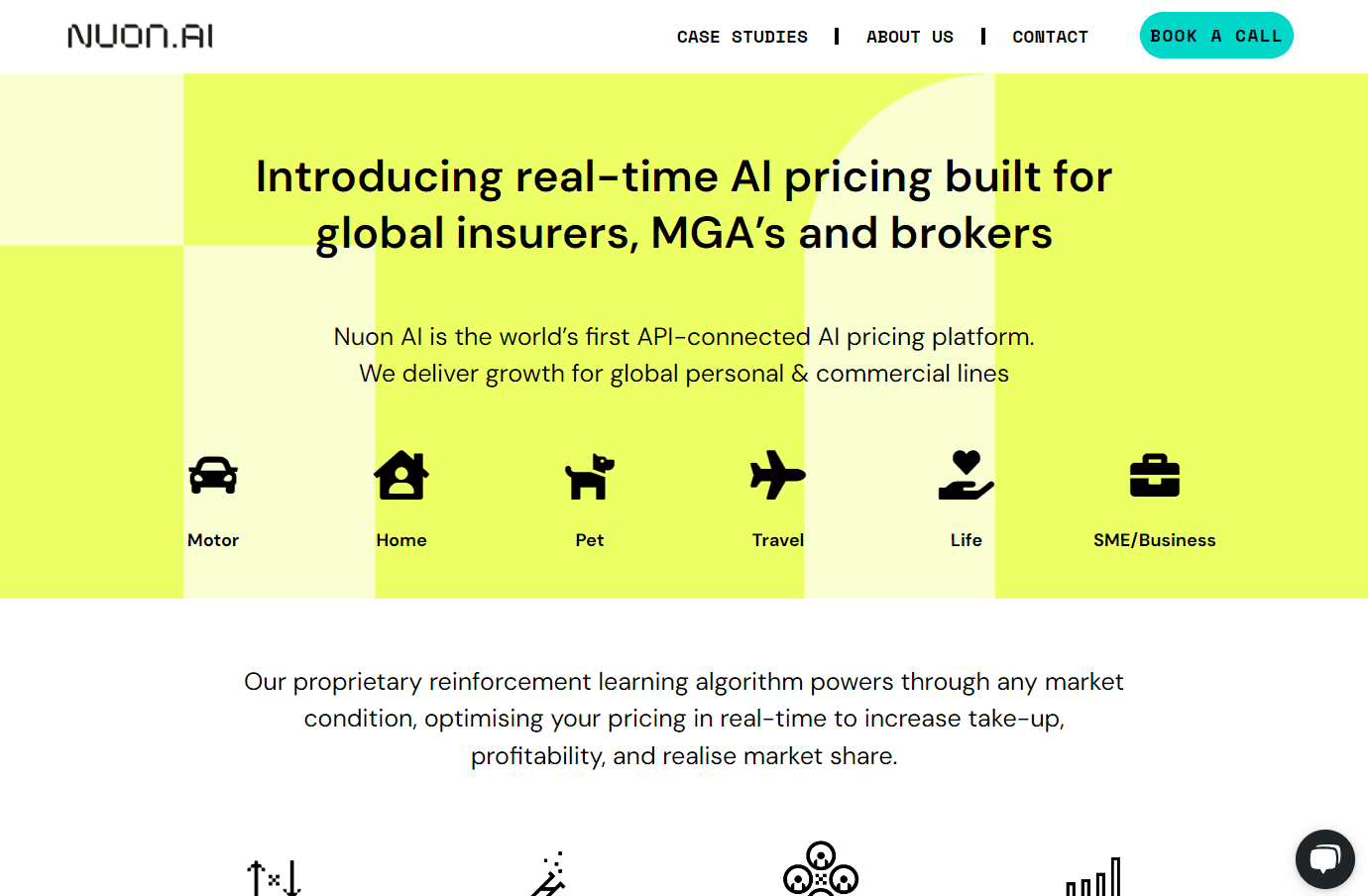 AI-powered insurance pricing optimization platform interface