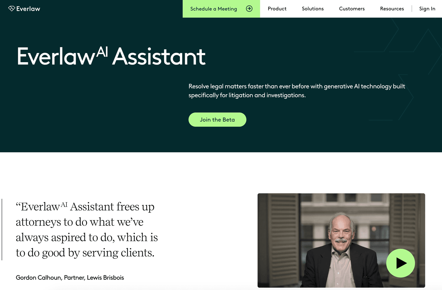 AI-powered legal research and document review interface.
