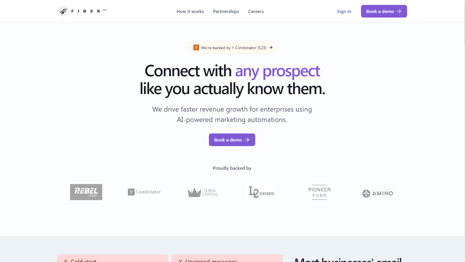 AI-powered platform for automated prospecting and outbound marketing