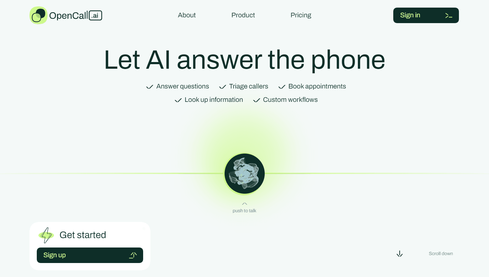 AI-powered platform for automating business calls and customer engagement