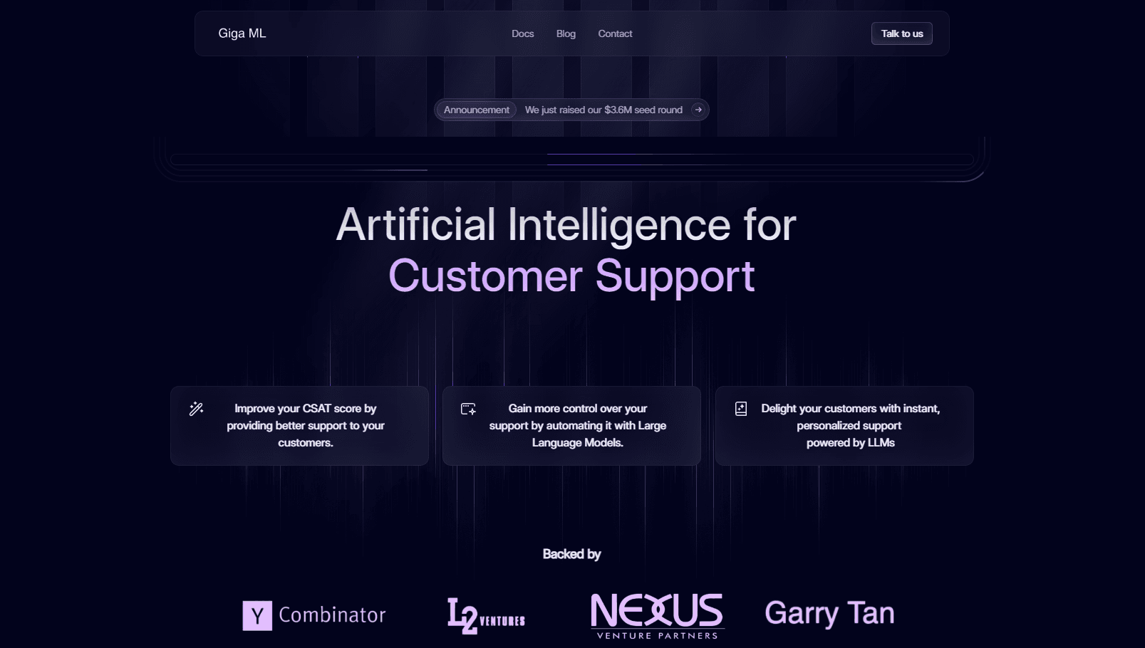 AI-powered platform for automating customer support