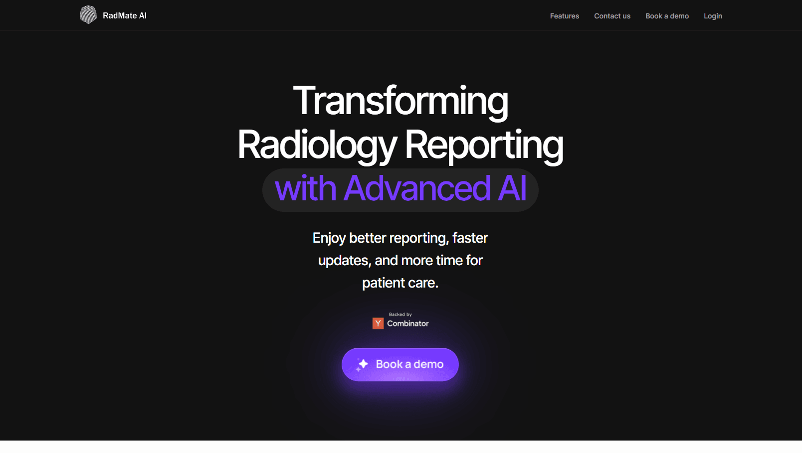 AI-powered platform for automating radiology reports