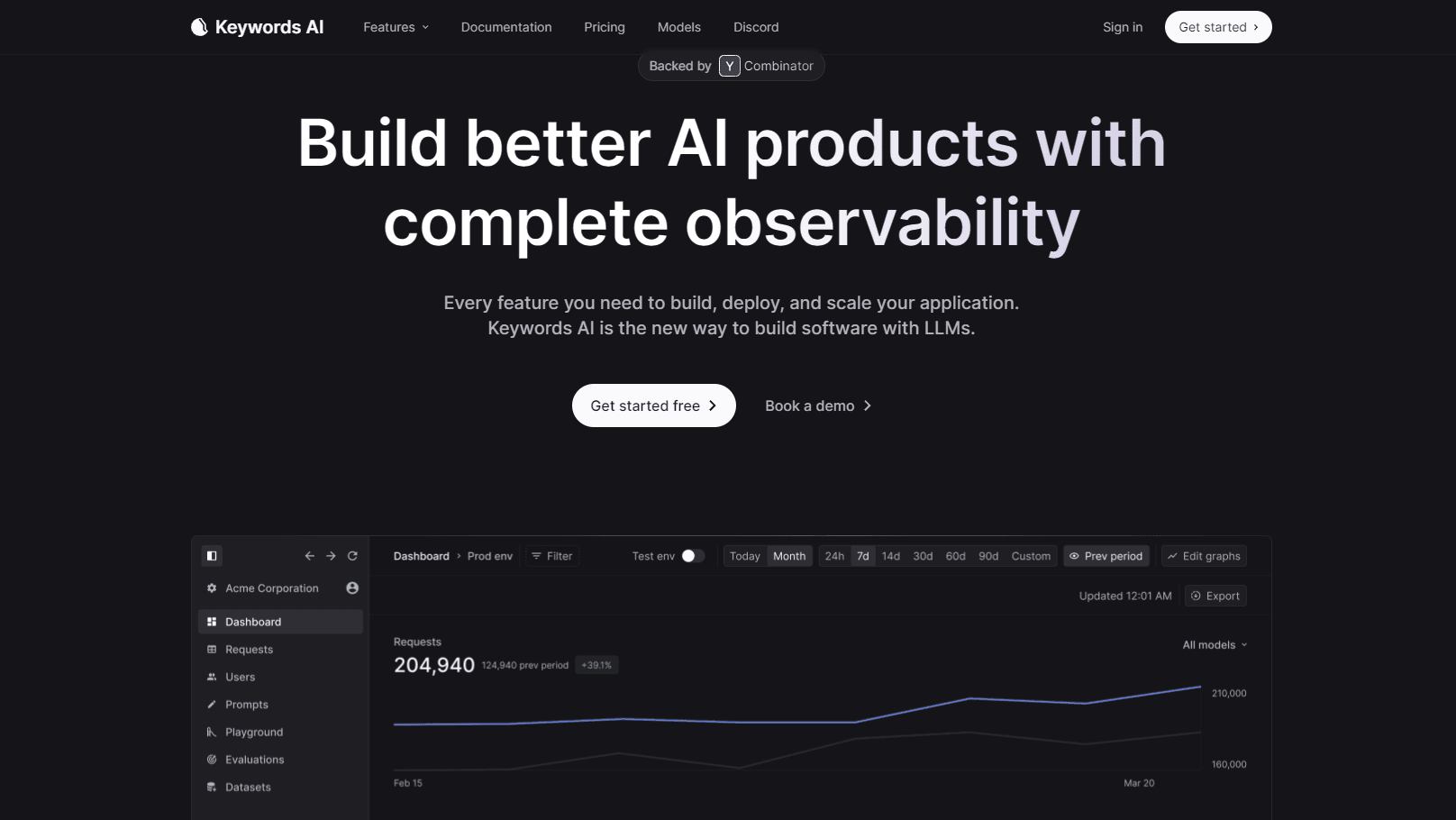AI-powered platform for building and monitoring AI applications