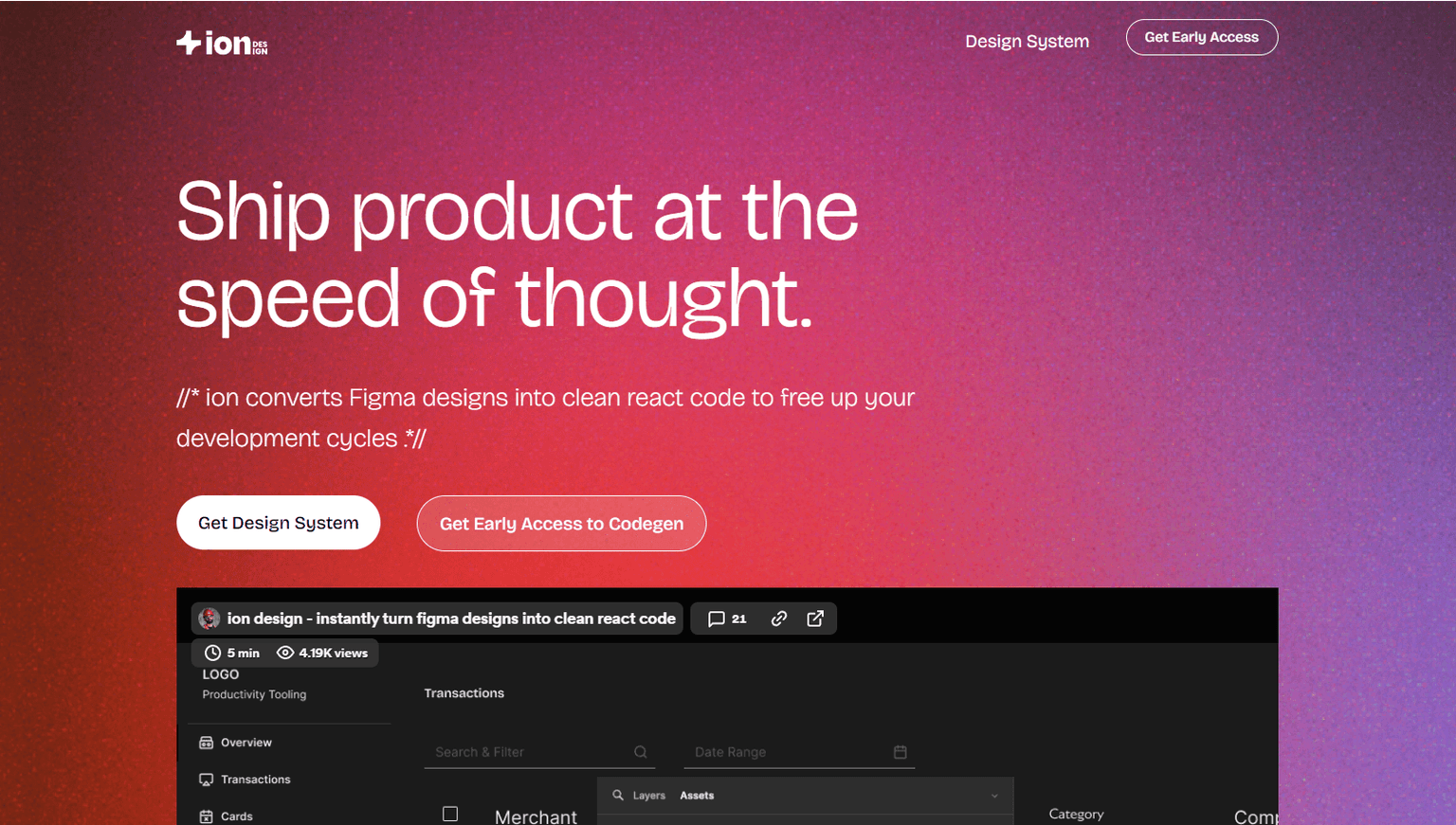 AI-powered platform for converting Figma designs to React code