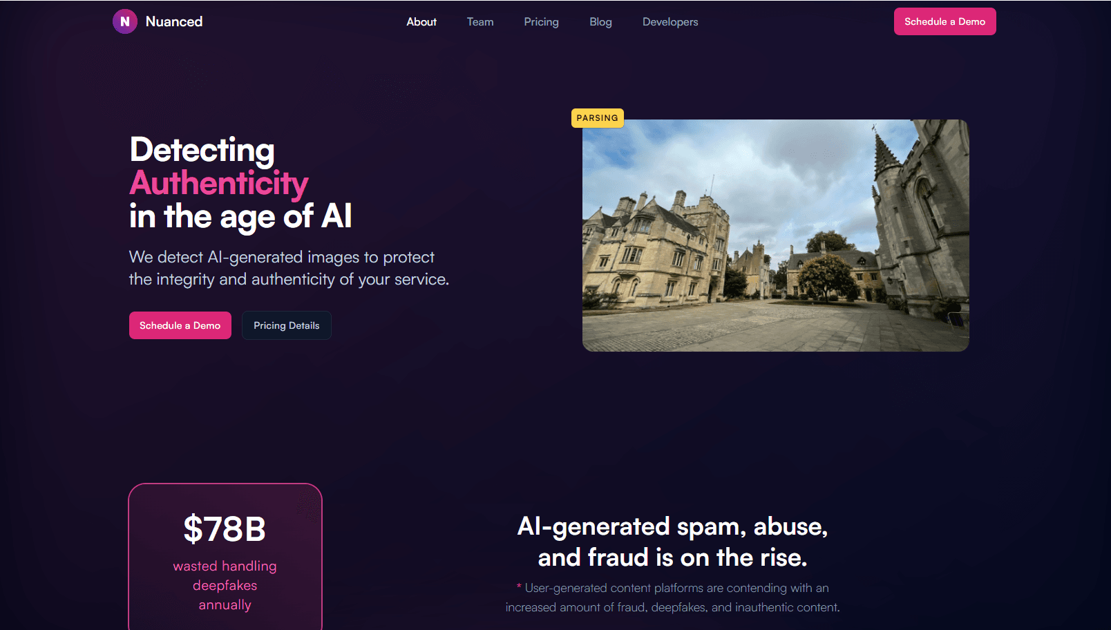 AI-powered platform for detecting AI-generated images
