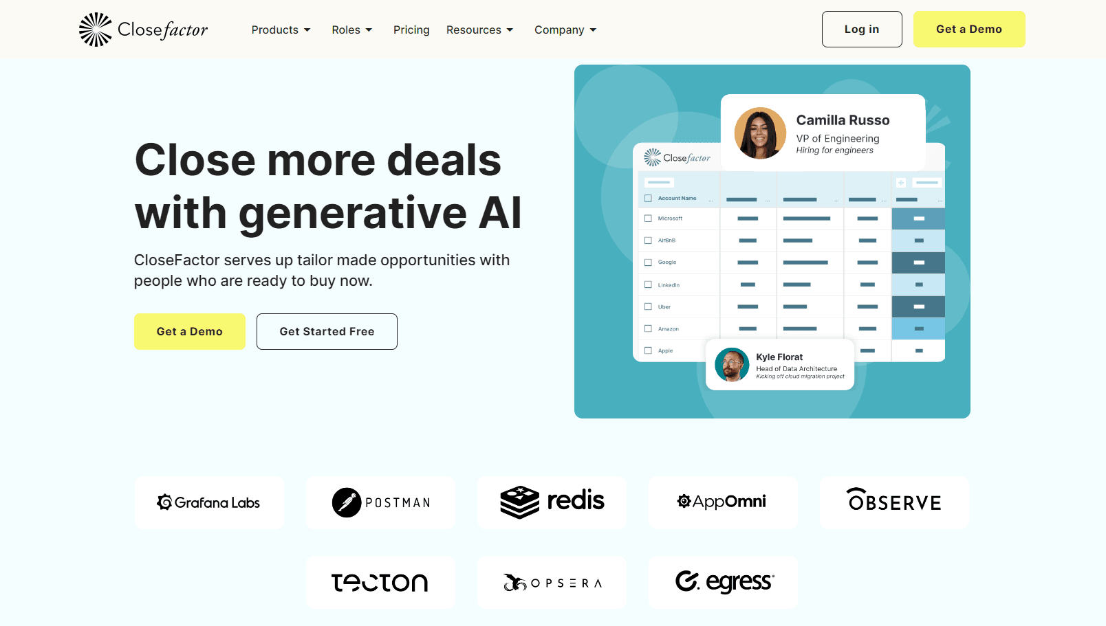 AI-powered sales account research platform