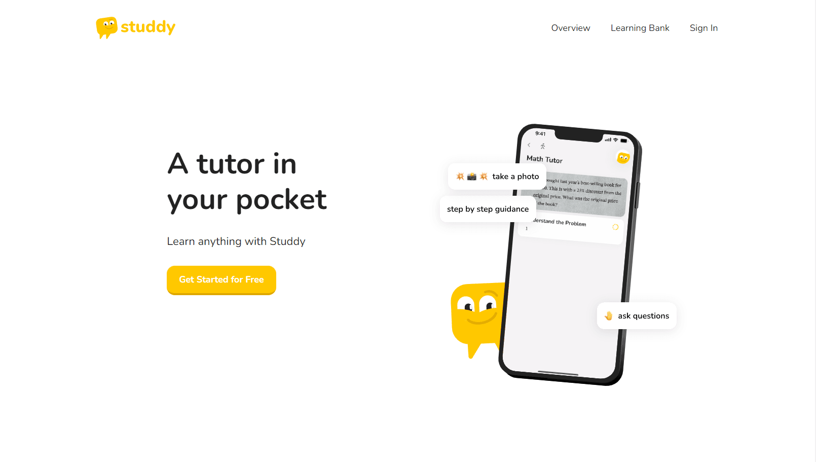 AI-powered tutor for personalized learning