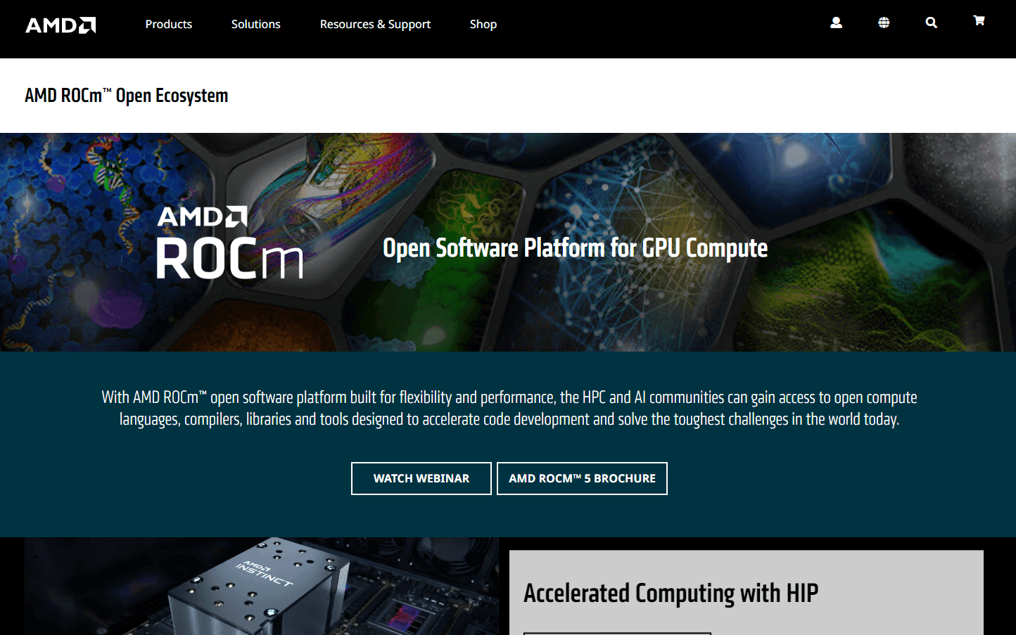 AMD ROCm™ Open Ecosystem Interface