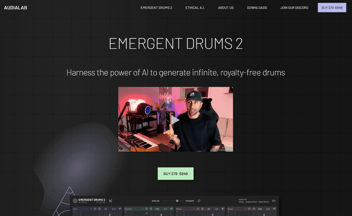 AUDIALAB - AI-Driven Drum Generation