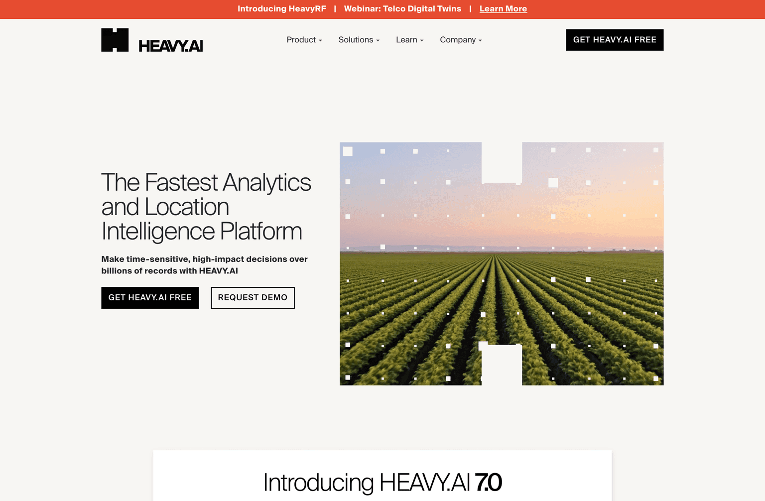 Advanced analytics visualization dashboard