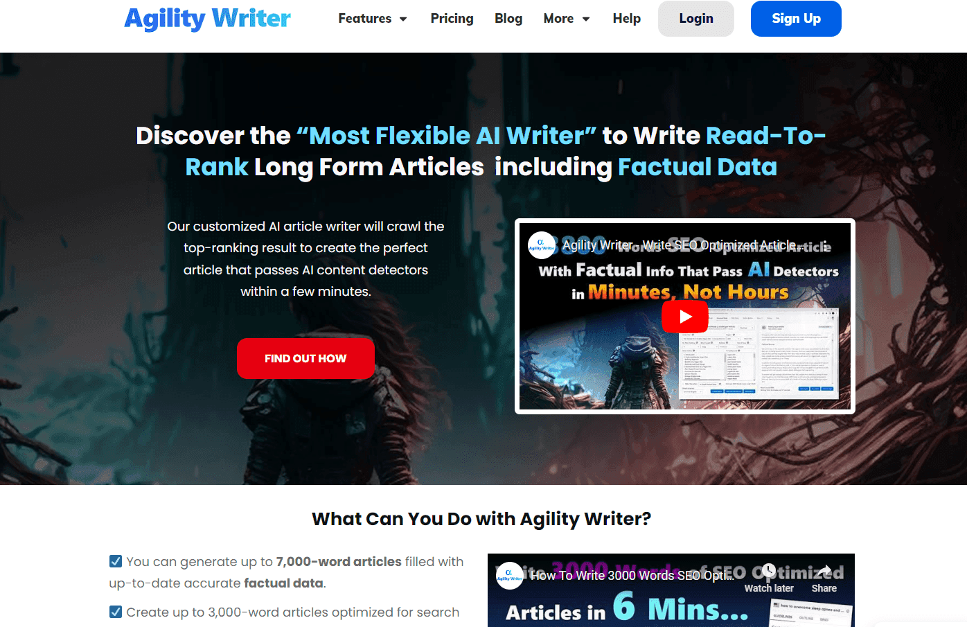 Agility Writer - AI-Powered Long-Form Article Creation
