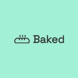 Baked logo symbolizing AI-driven art creation.