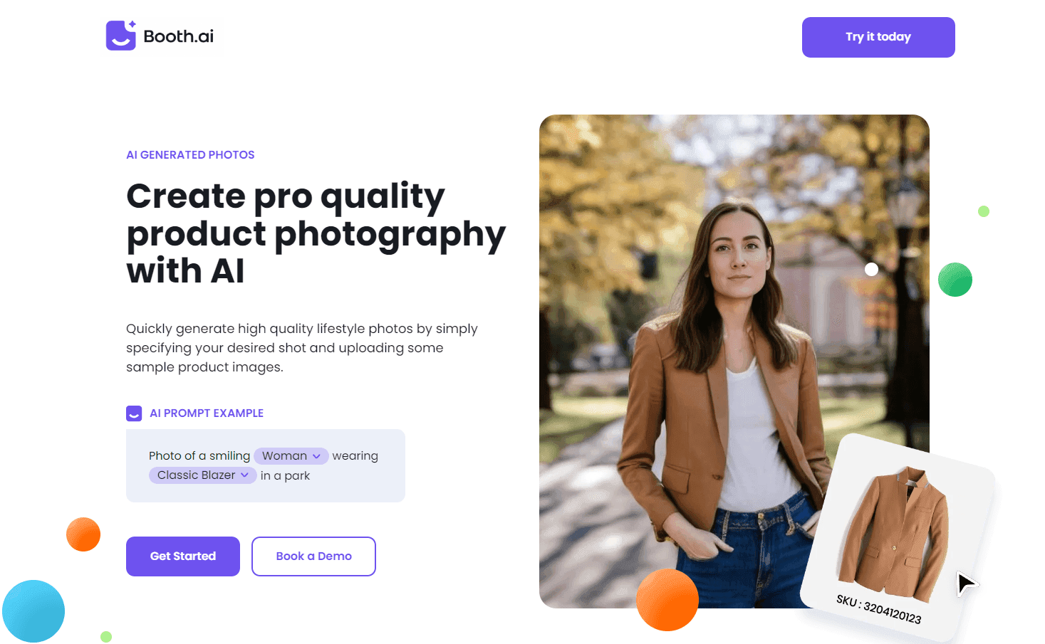 Booth.AI - AI-Driven Product Photography
