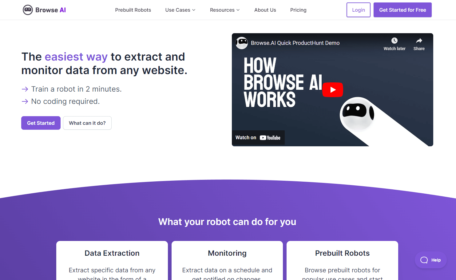 Browse AI - Web Data Extraction and Monitoring
