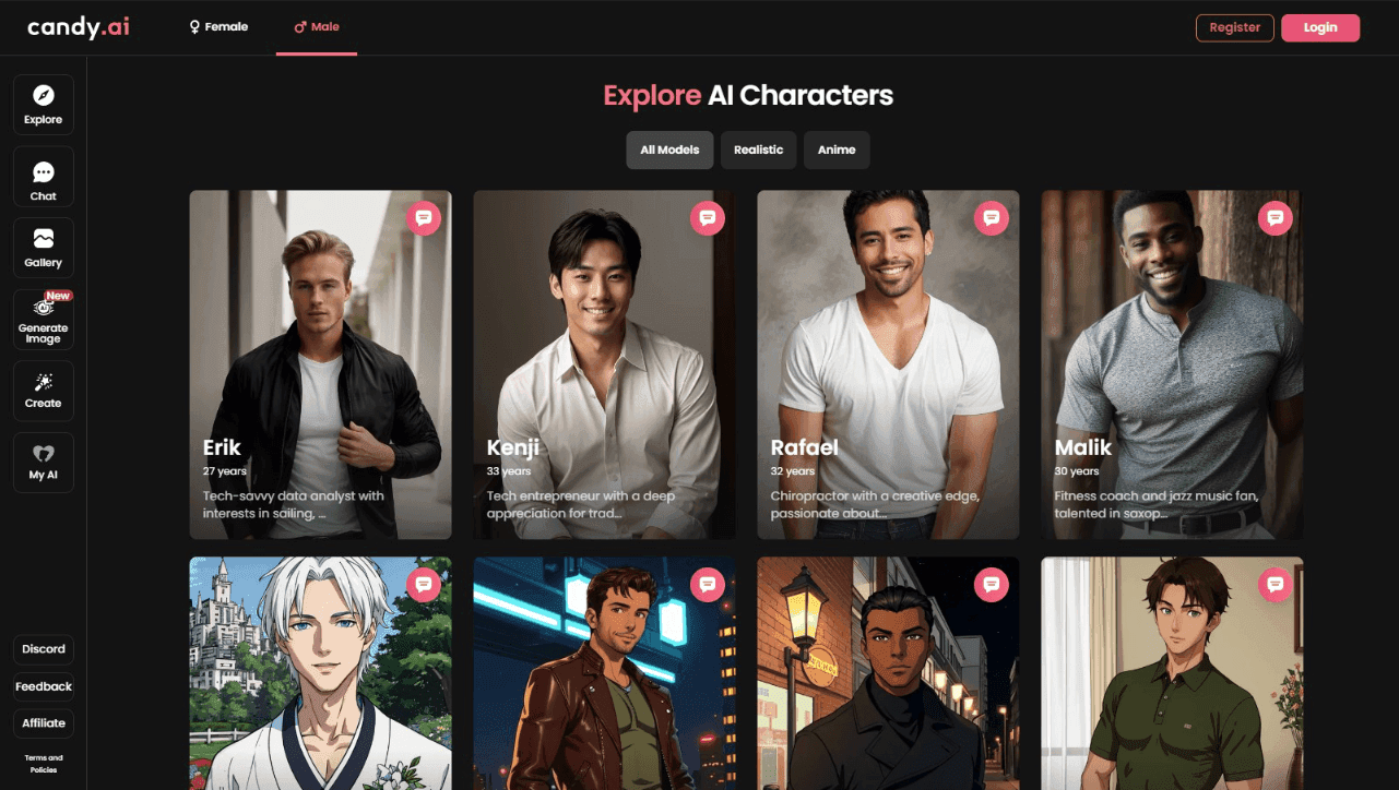 Candy.ai Virtual Companion Platform"