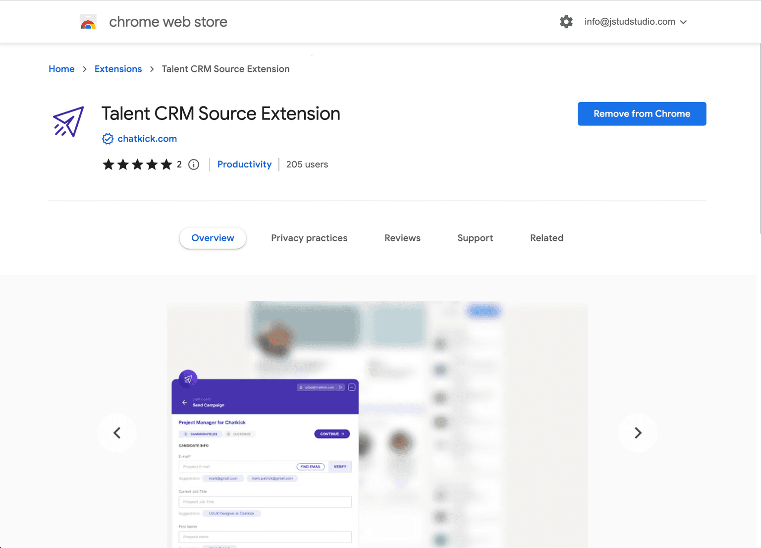 Chatkick Chrome