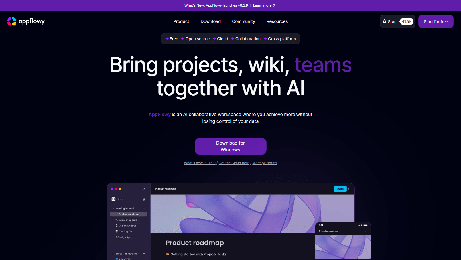 Collaborative workspace interface