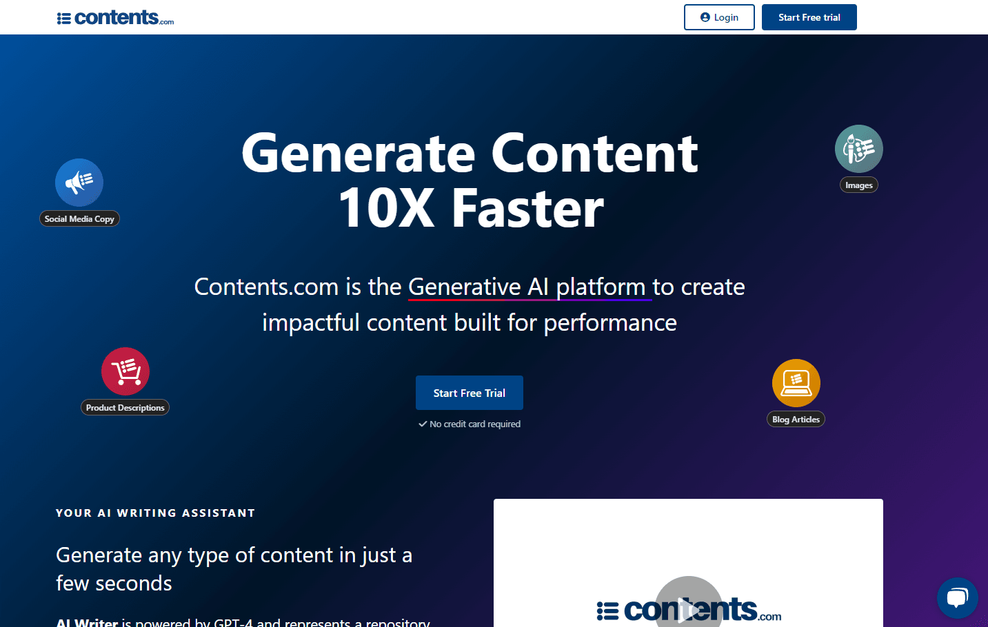 Contents.com - AI-Driven Content Creation