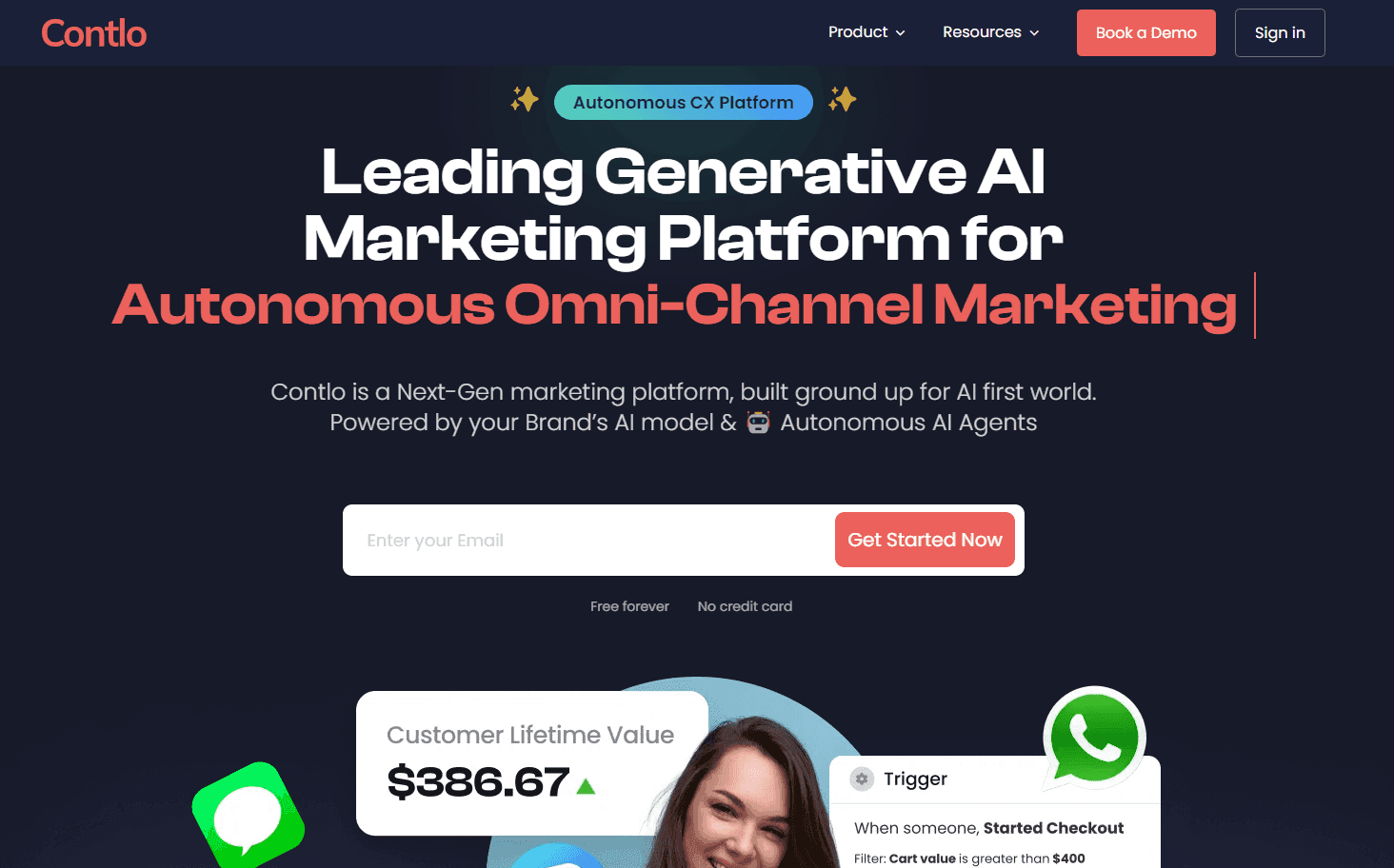 Contlo - Generative AI Marketing Platform