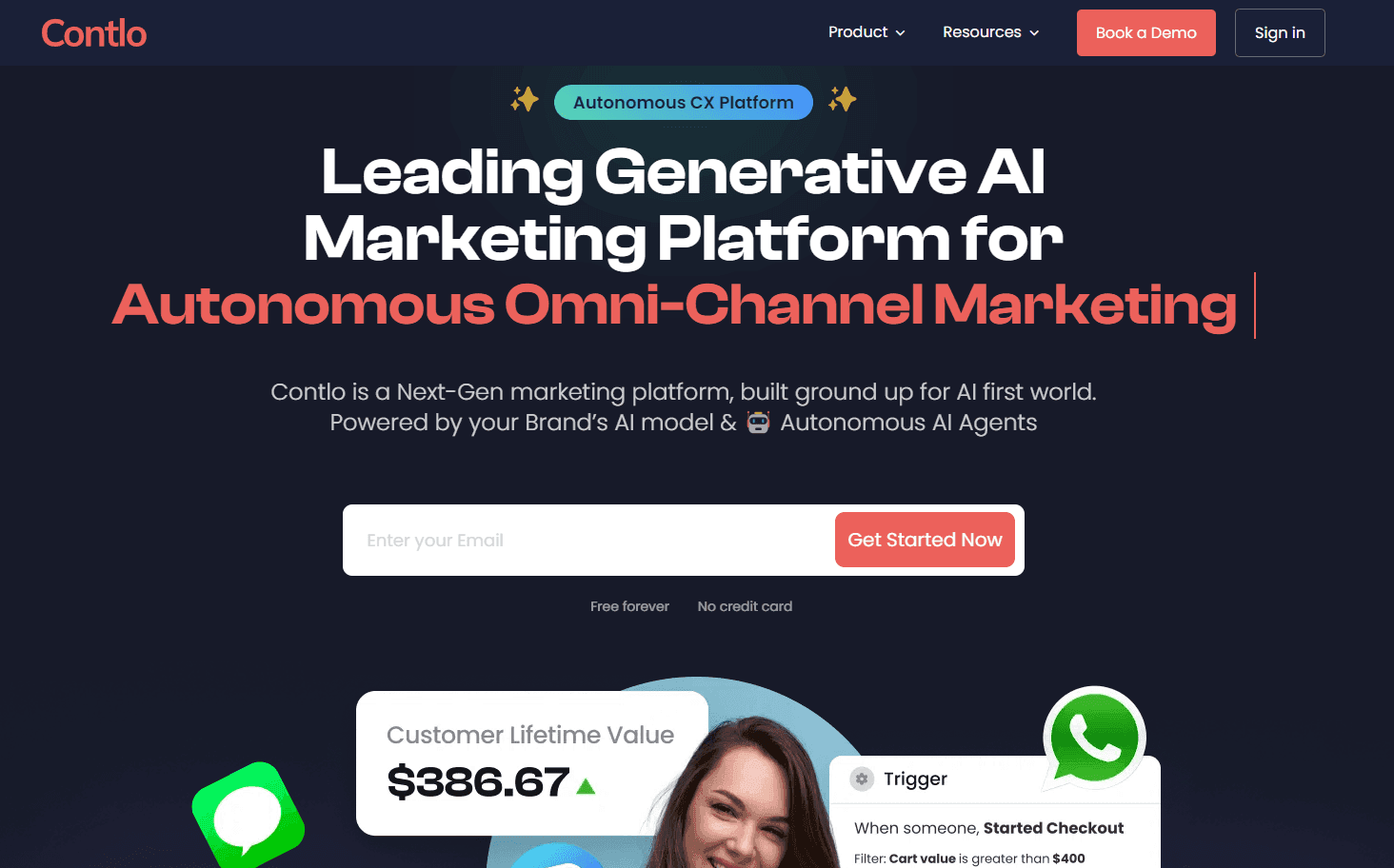 Contlo - Generative AI Marketing Platform