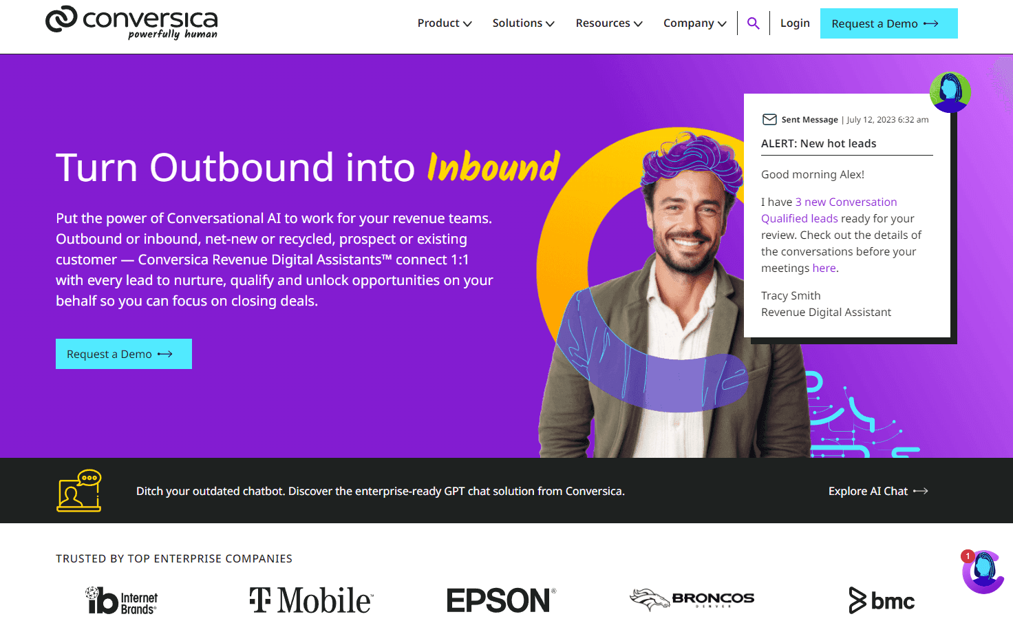 Conversica's interactive AI platform