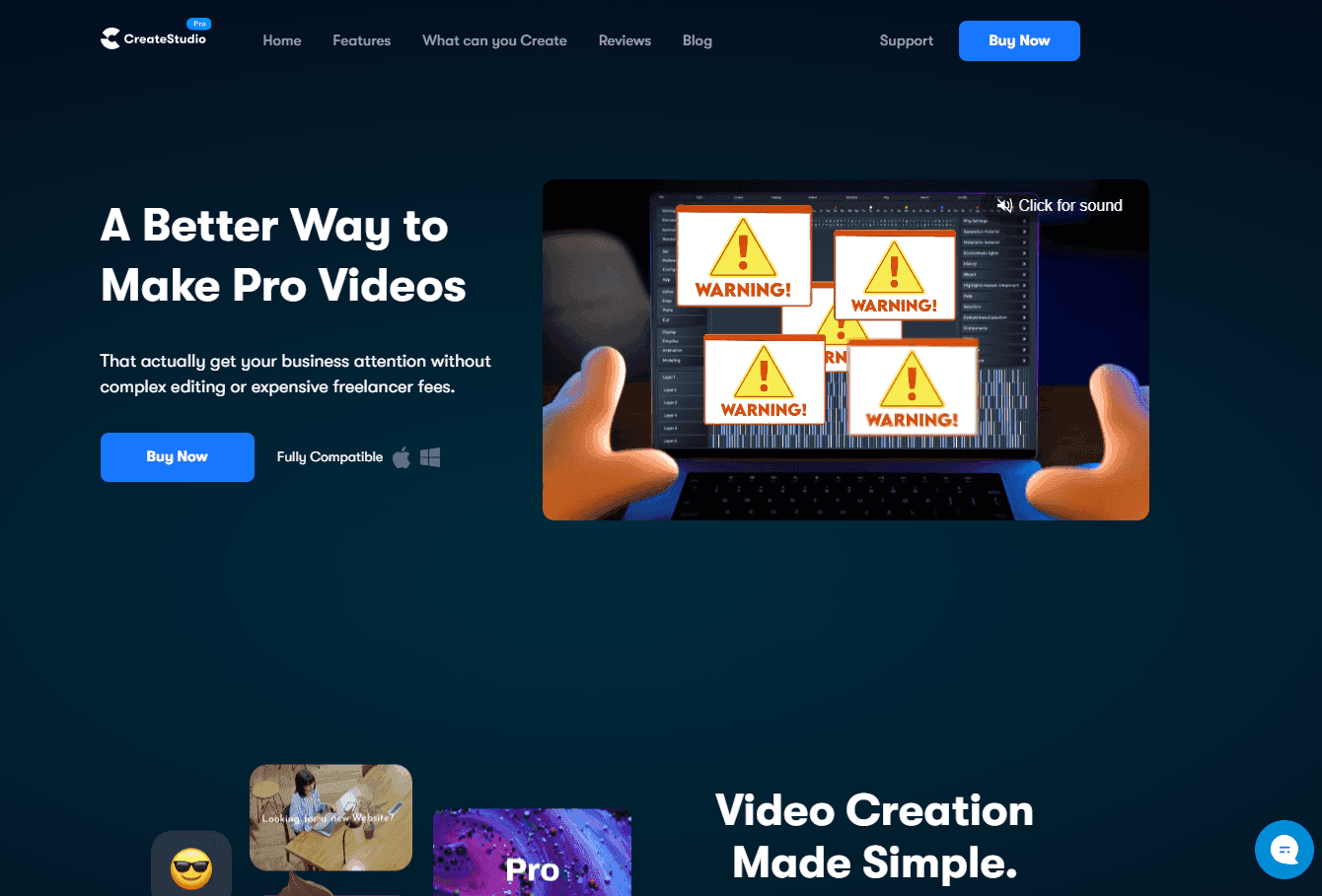 CreateStudio - Revolutionizing Video Creation