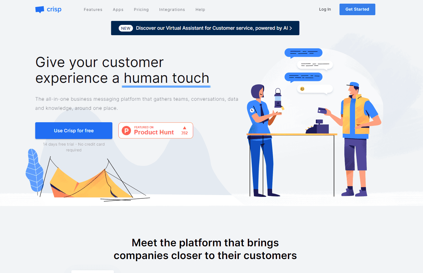 Crisp - Unified business messaging platform