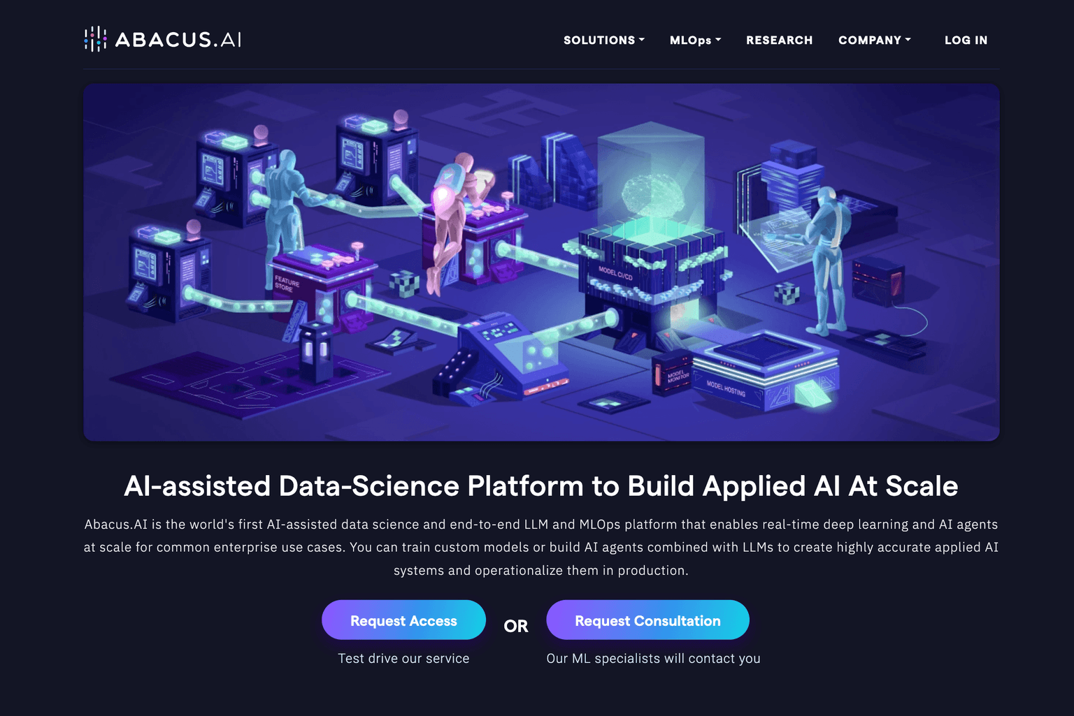 Deep learning visualization on Abacus.AI