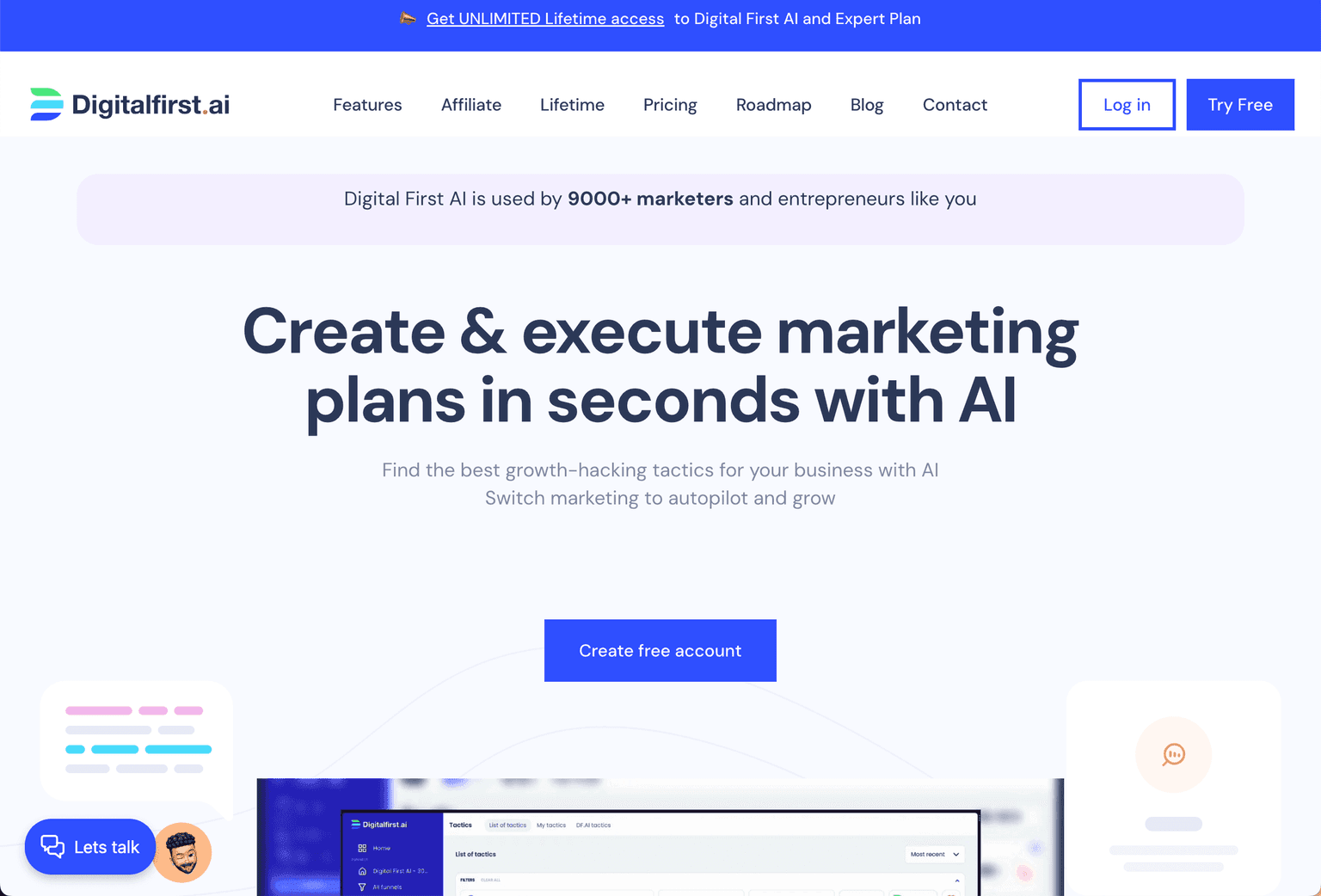- Personalized marketing tactics with AI.