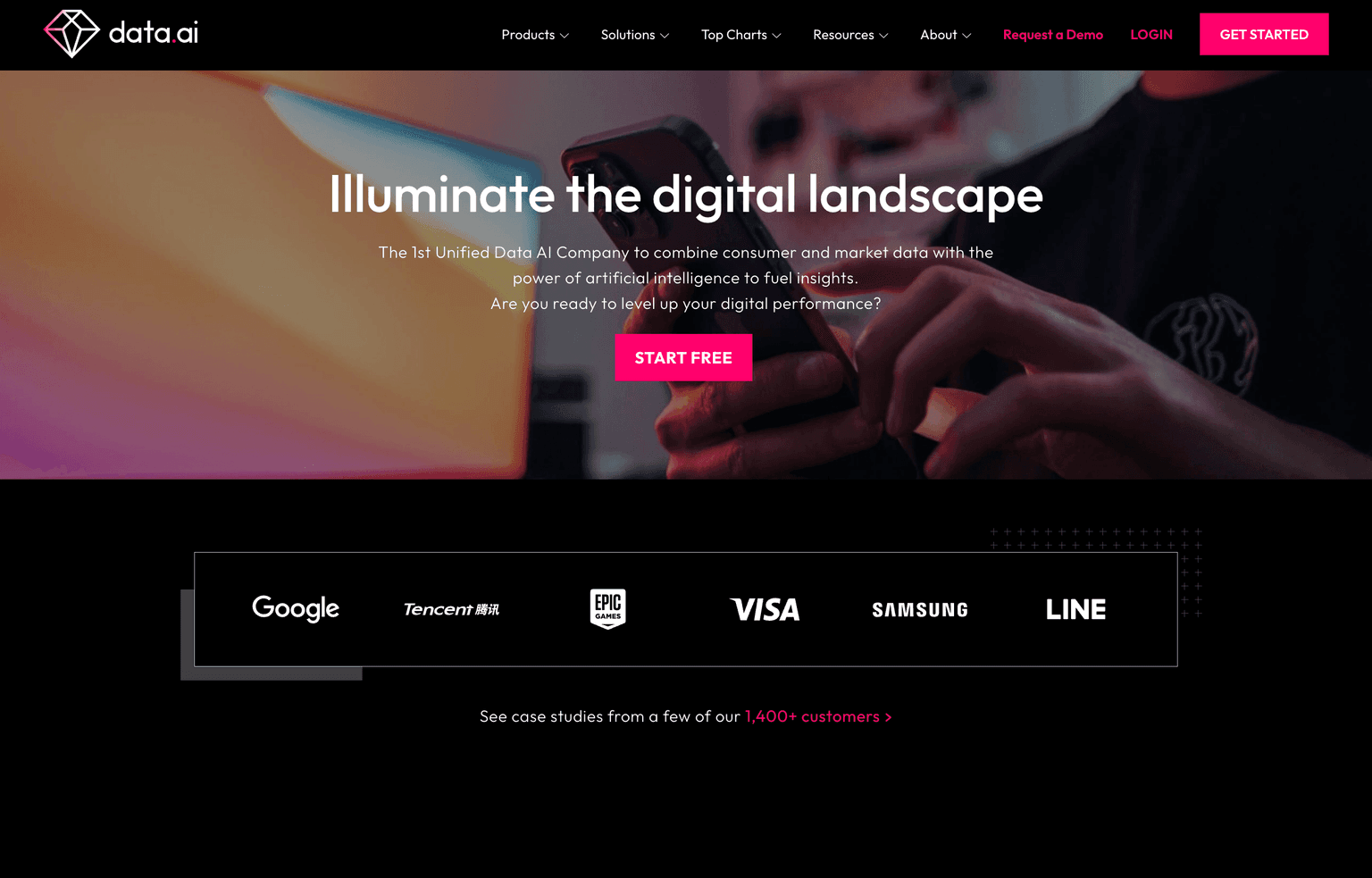 Digital landscape illumination with data.ai