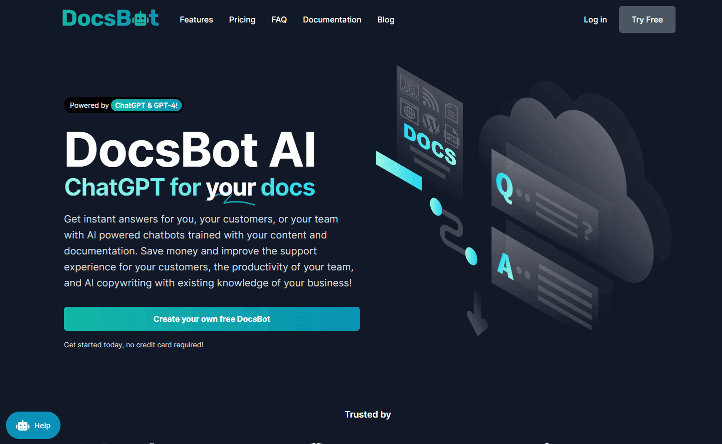 DocsBot - Transforming Documentation into AI Chatbots